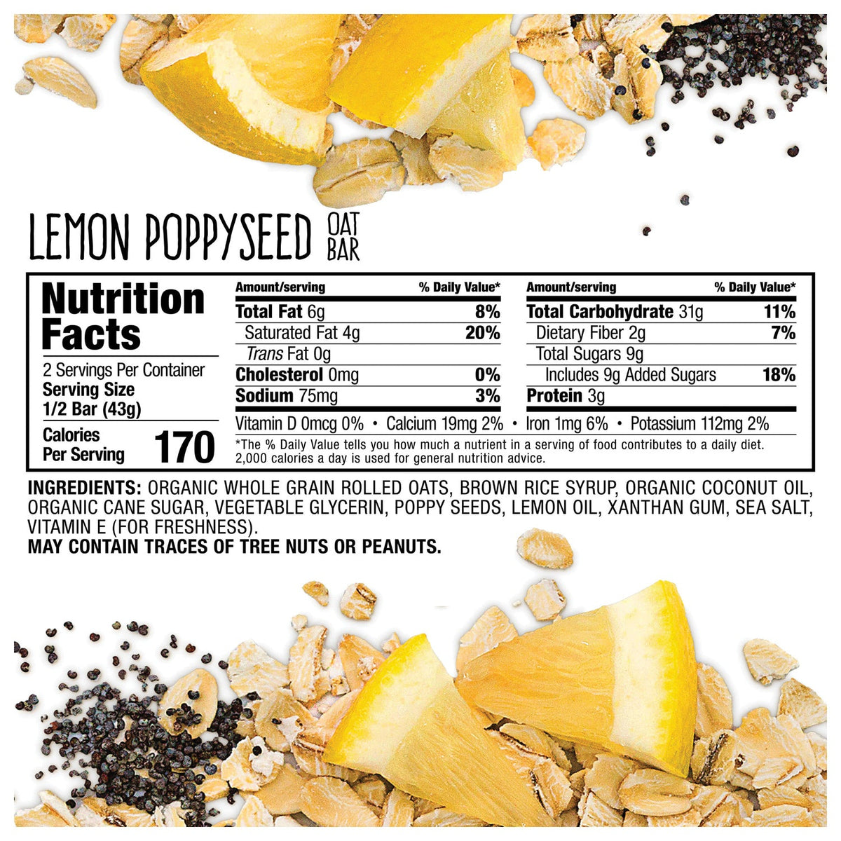 Bobo's Oat Bar Lmn PO Ppy - Get Tight Gear