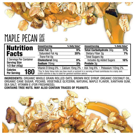 Bobo's Oat Bar Maple Pecan - Get Tight Gear