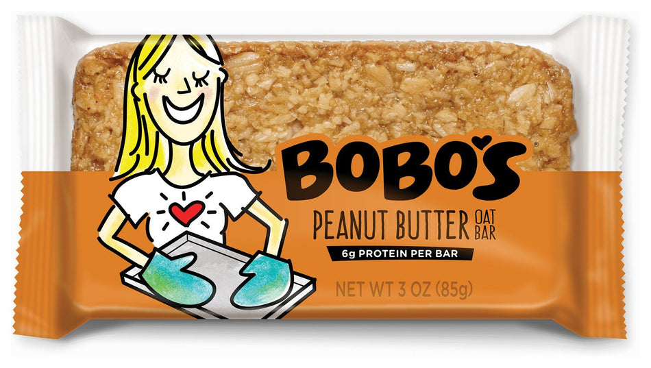 Bobo's Oat Bar Peanut Butter - Get Tight Gear