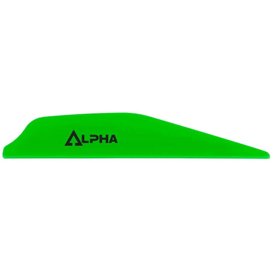 Bohning Alpha Vanes Neon Green 100 pk. - Get Tight Gear