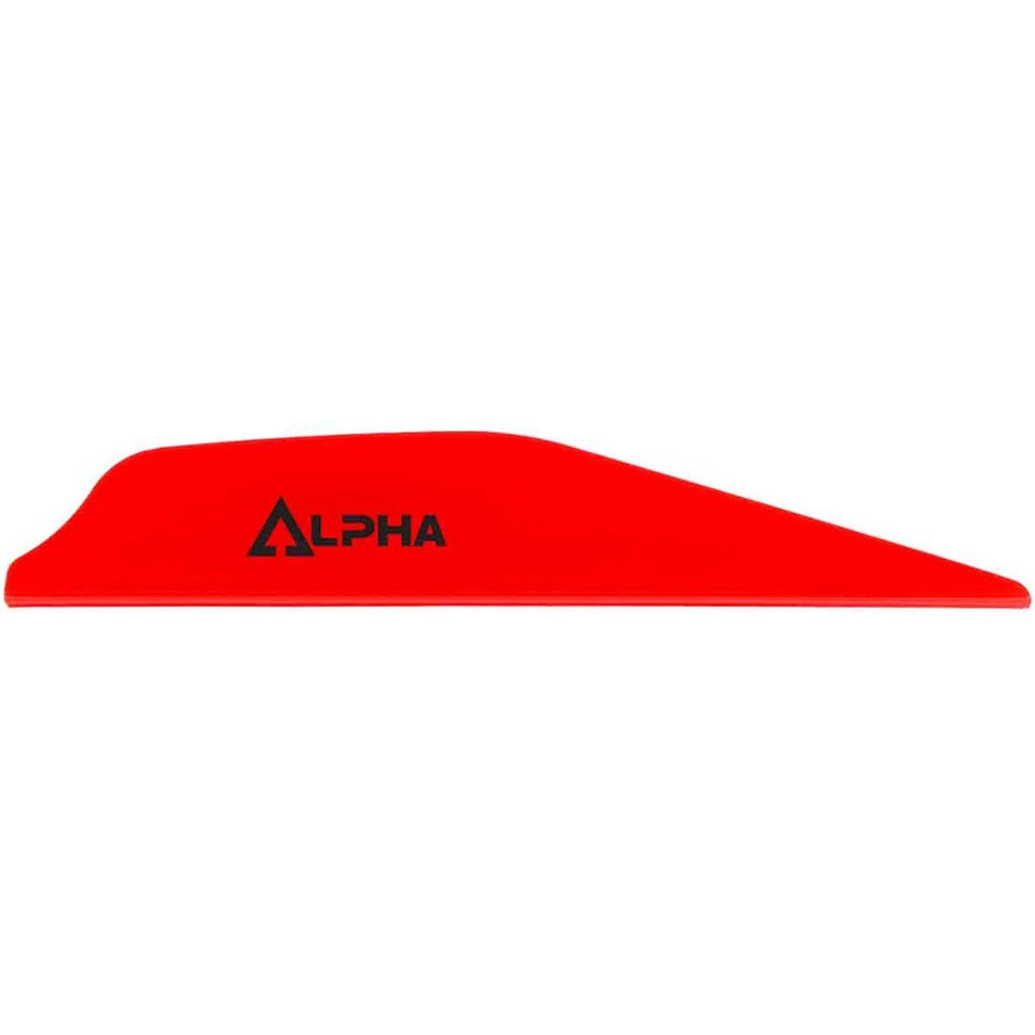 Bohning Alpha Vanes Neon Red 100 pk. - Get Tight Gear