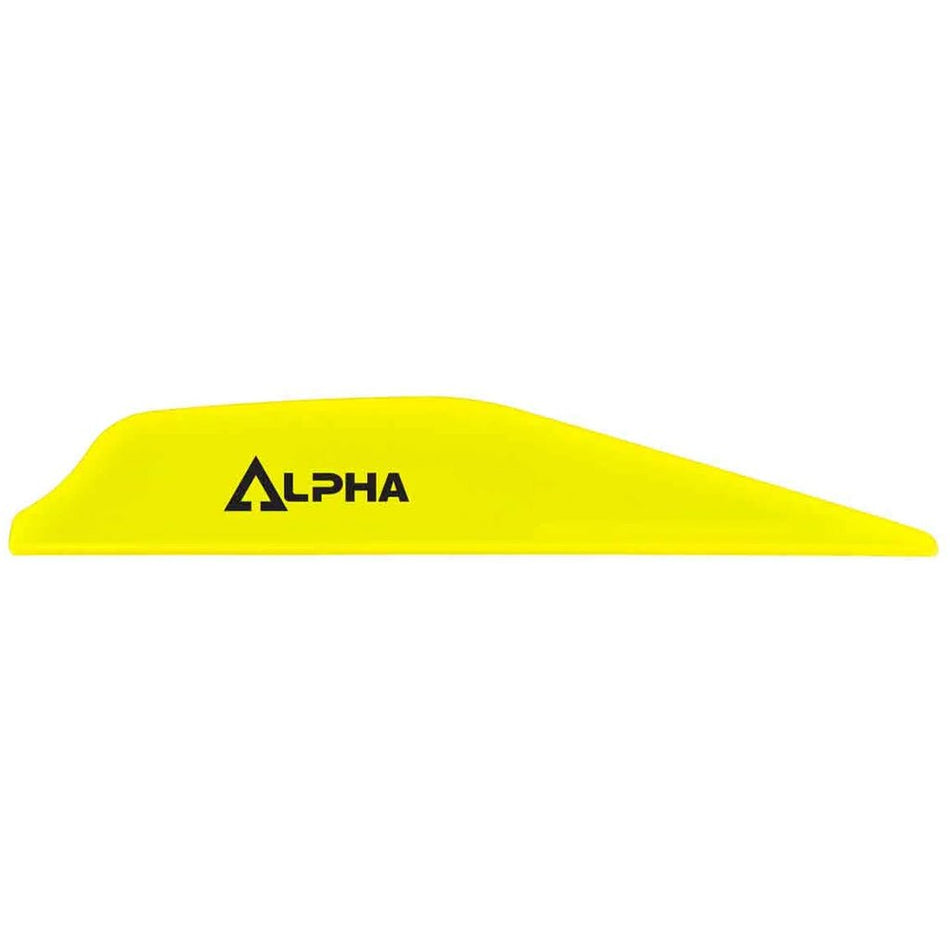 Bohning Alpha Vanes Neon Yellow 100 pk. - Get Tight Gear