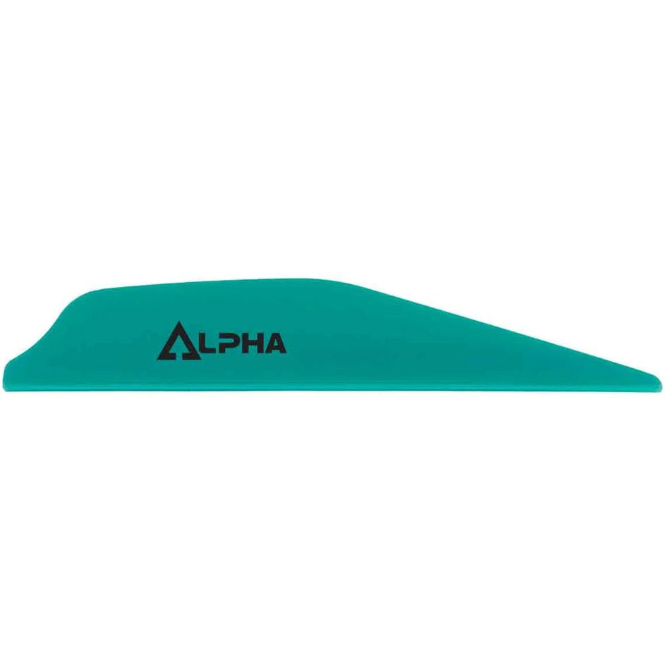 Bohning Alpha Vanes Teal 100 pk. - Get Tight Gear