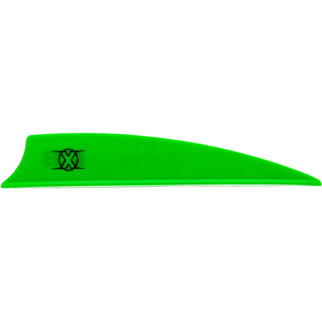 Bohning X Vanes Shield Cut 3 in. Neon Green 36 pk. - Get Tight Gear