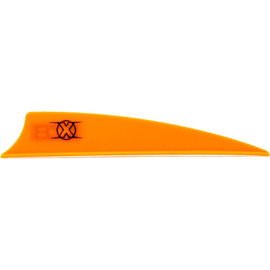 Bohning X Vanes Shield Cut 3 in. Neon Orange 36 pk. - Get Tight Gear