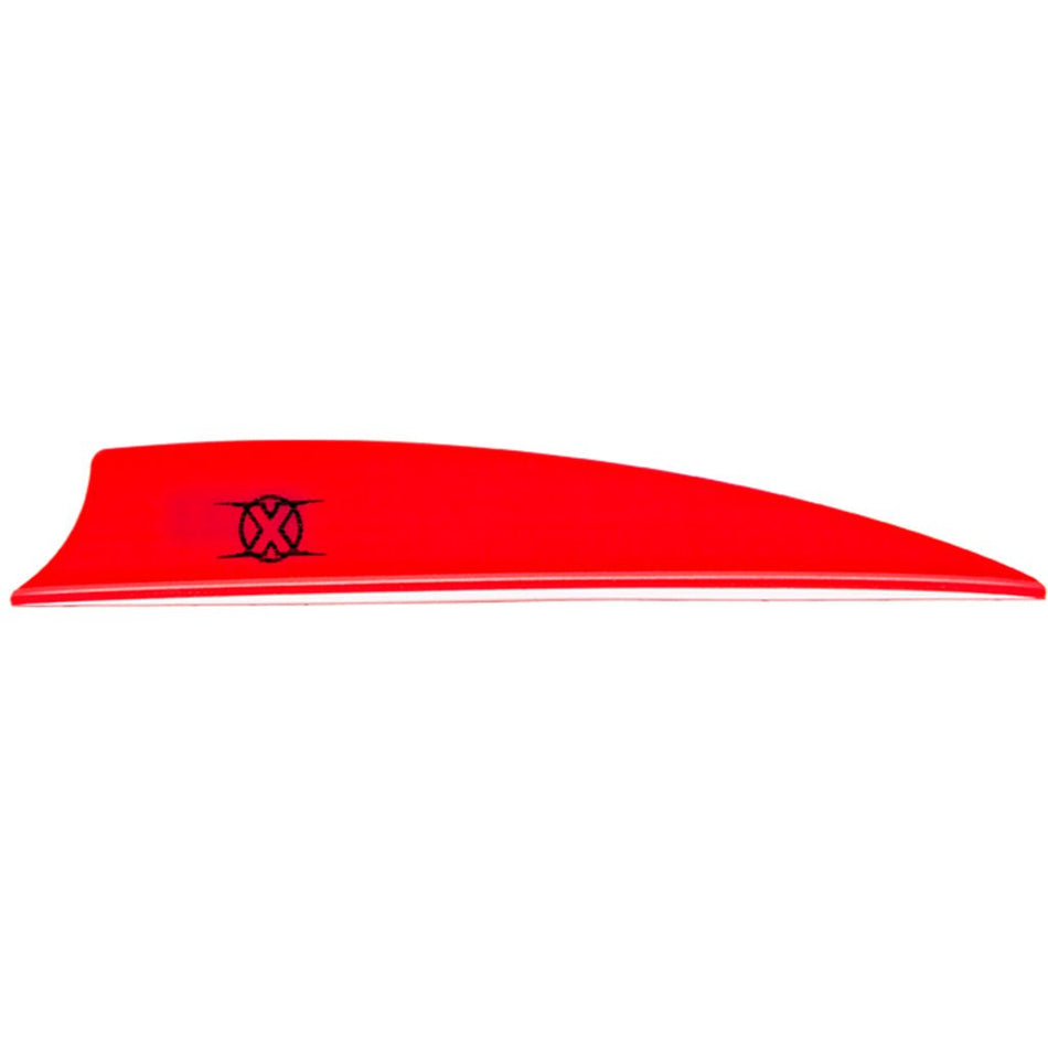 Bohning X Vanes Shield Cut 3 in. Neon Red 36 pk. - Get Tight Gear