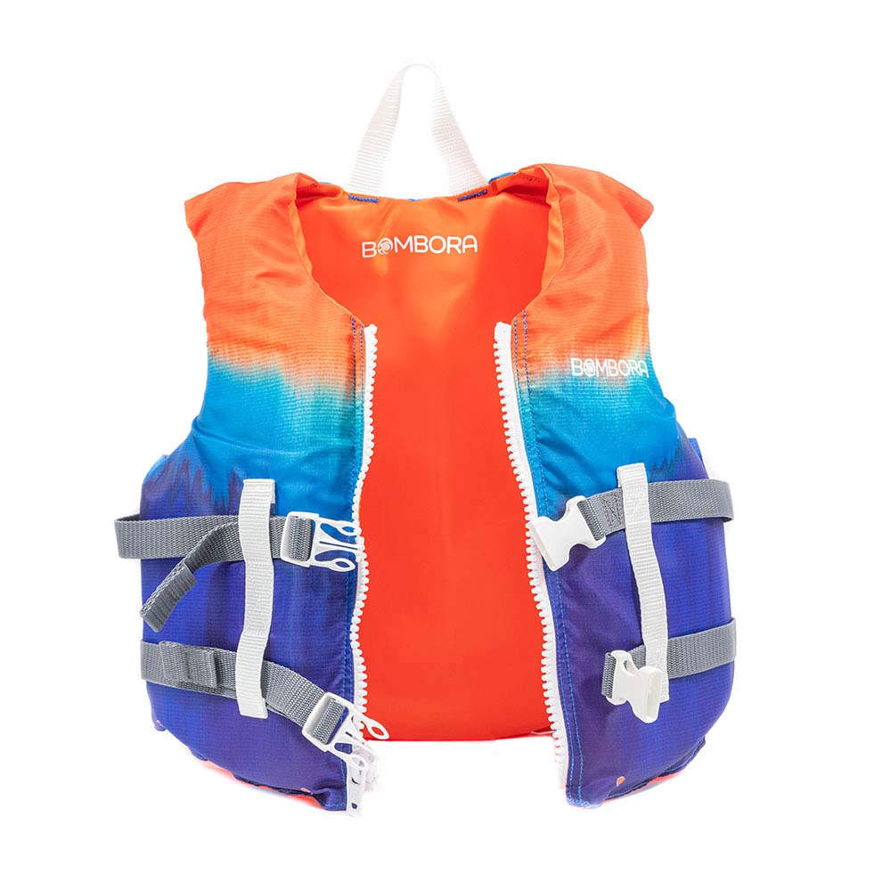 Bombora Youth Life Vest (50 - 90 lbs) - Sunrise - Get Tight Gear