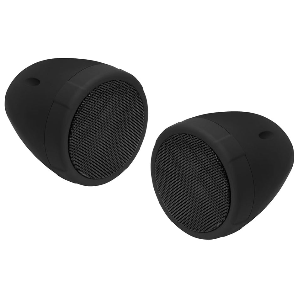 Boss Audio 3" MCBK425BA Motorcycle Speaker System - Black - 600W - Get Tight Gear
