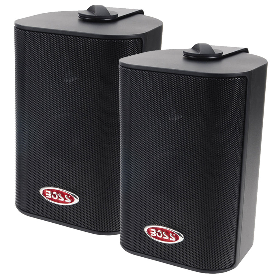 Boss Audio 4" MR4.3B Box Speakers - Black - 200W - Get Tight Gear