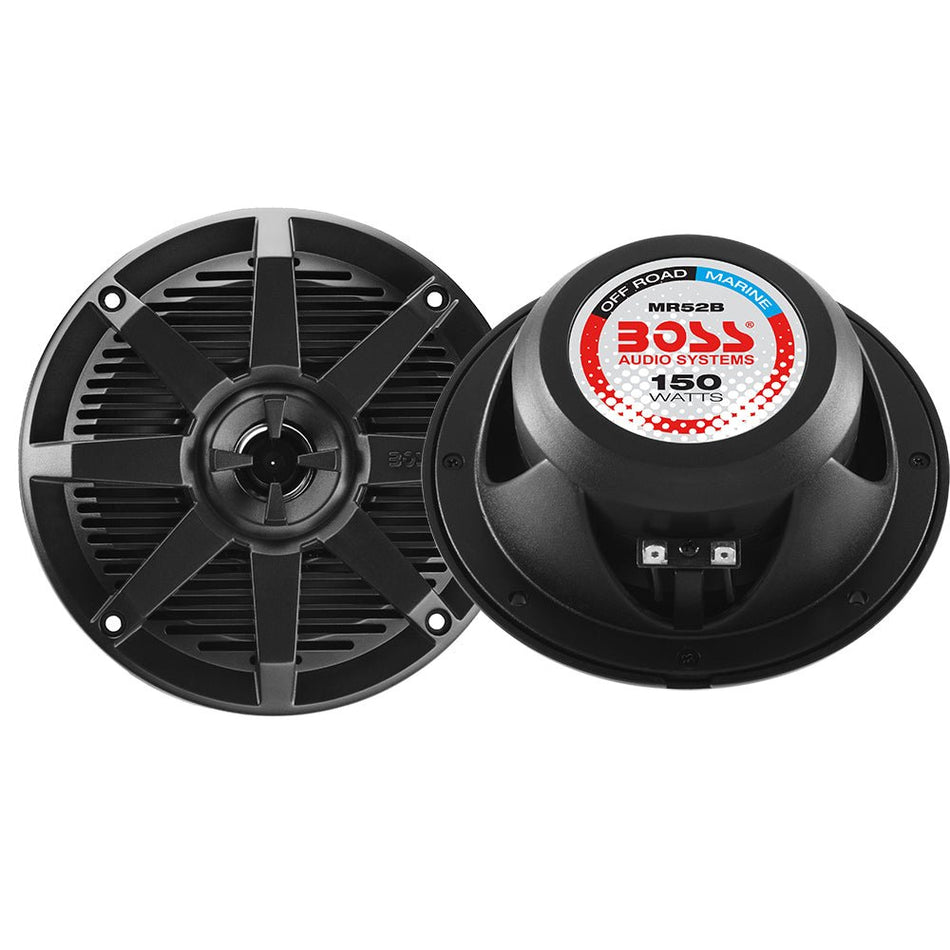 Boss Audio 5.25" MR52B Speaker - Black - 150W - Get Tight Gear