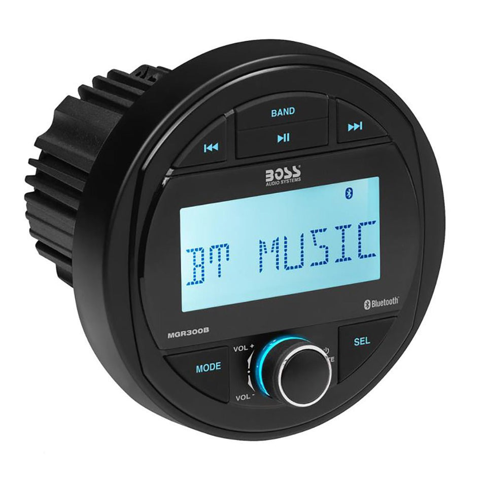Boss Audio MGR300B Marine Stereo w/AM/FM/BT/USB - Get Tight Gear