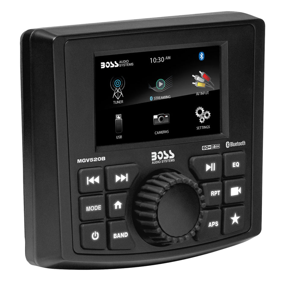 Boss Audio MGV520B Marine Stereo w/AM/FM/BT/USB/Rear Camera - Get Tight Gear