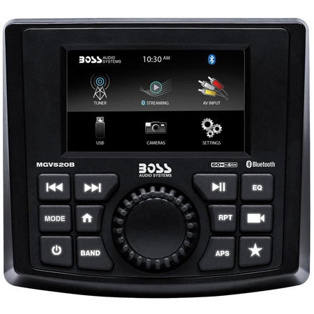 Boss Audio MGV520B Marine Stereo w/AM/FM/BT/USB/Rear Camera - Get Tight Gear
