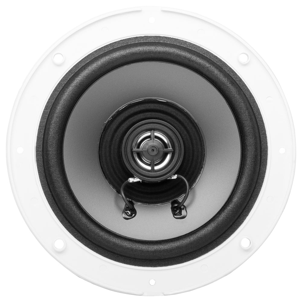 Boss Audio MR60 6.5" Round Speakers - White - Pair - Get Tight Gear