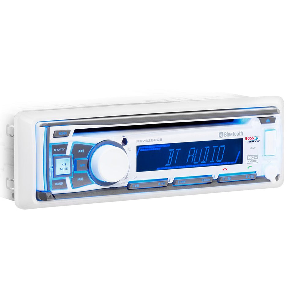 Boss Audio MR762BRGB Marine Stereo w/AM/FM/CD/BT/USB - Get Tight Gear