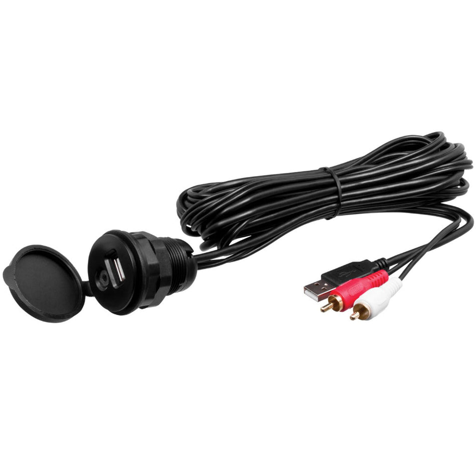 Boss Audio MUSB35 USB/Aux Accessory Extension Cable - Get Tight Gear