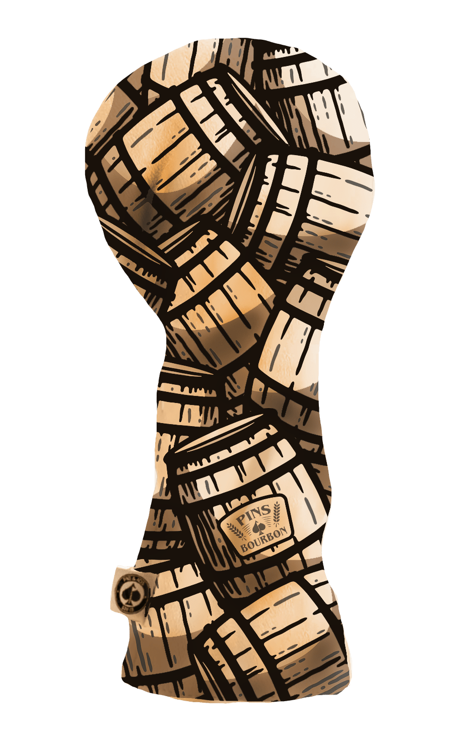 Bourbon Barrel Driver Cover - Get Tight Gear