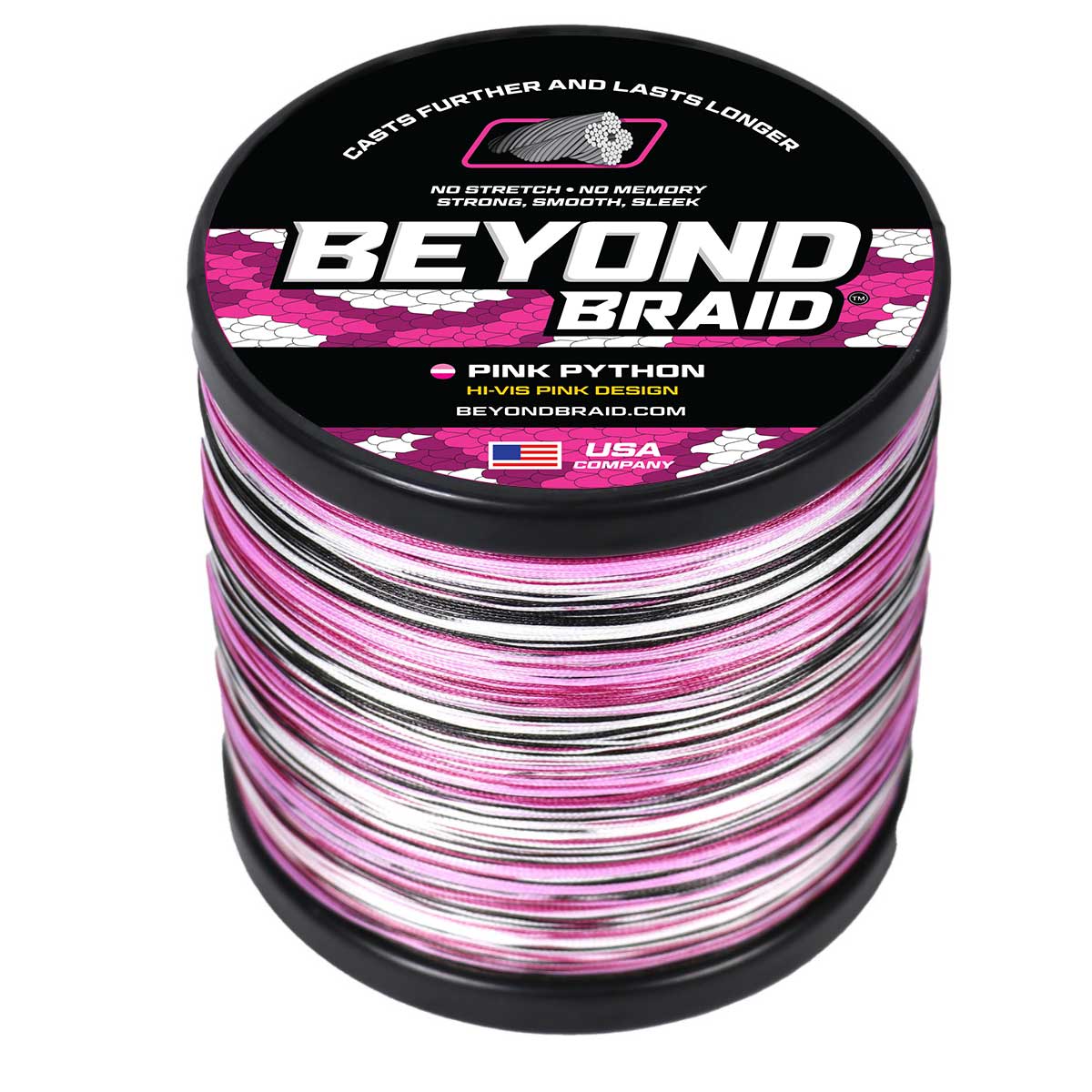 Braided Fishing Line - 300 Yards, Pro Grade Performance for Saltwater & Freshwater - Beyond Braid - Get Tight Gear