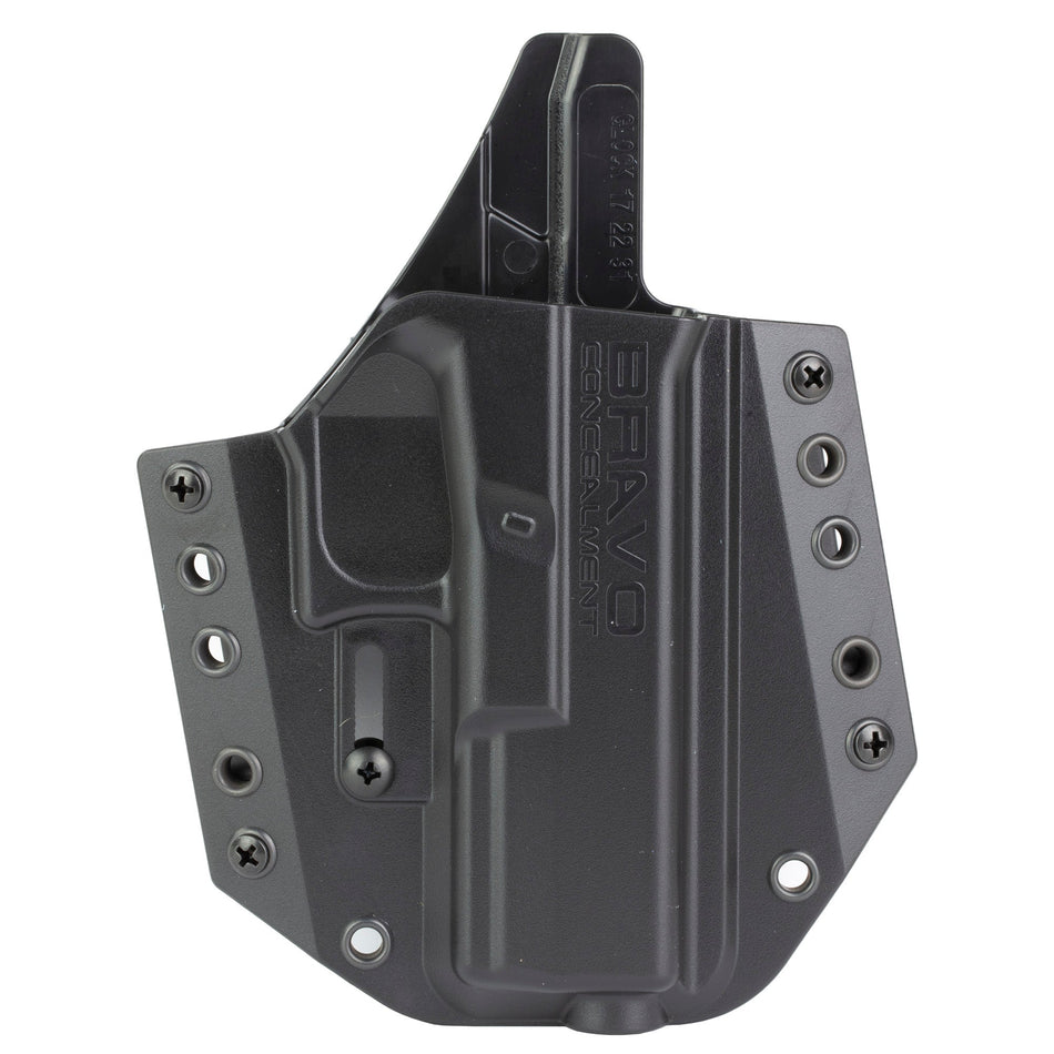BRAVO BCA FOR GLOCK 17 OWB BLK RH - Get Tight Gear