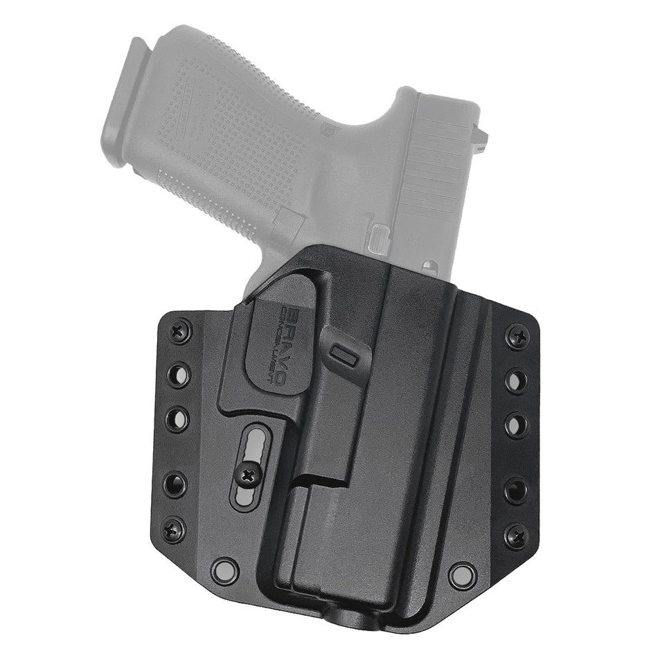 BRAVO BCA FOR GLOCK 19 OWB BLK RH - Get Tight Gear