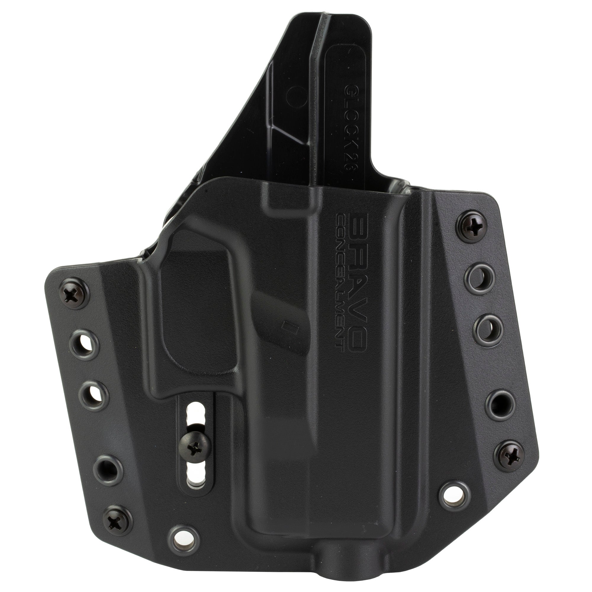 BRAVO BCA FOR GLOCK 26 OWB BLK RH - Get Tight Gear
