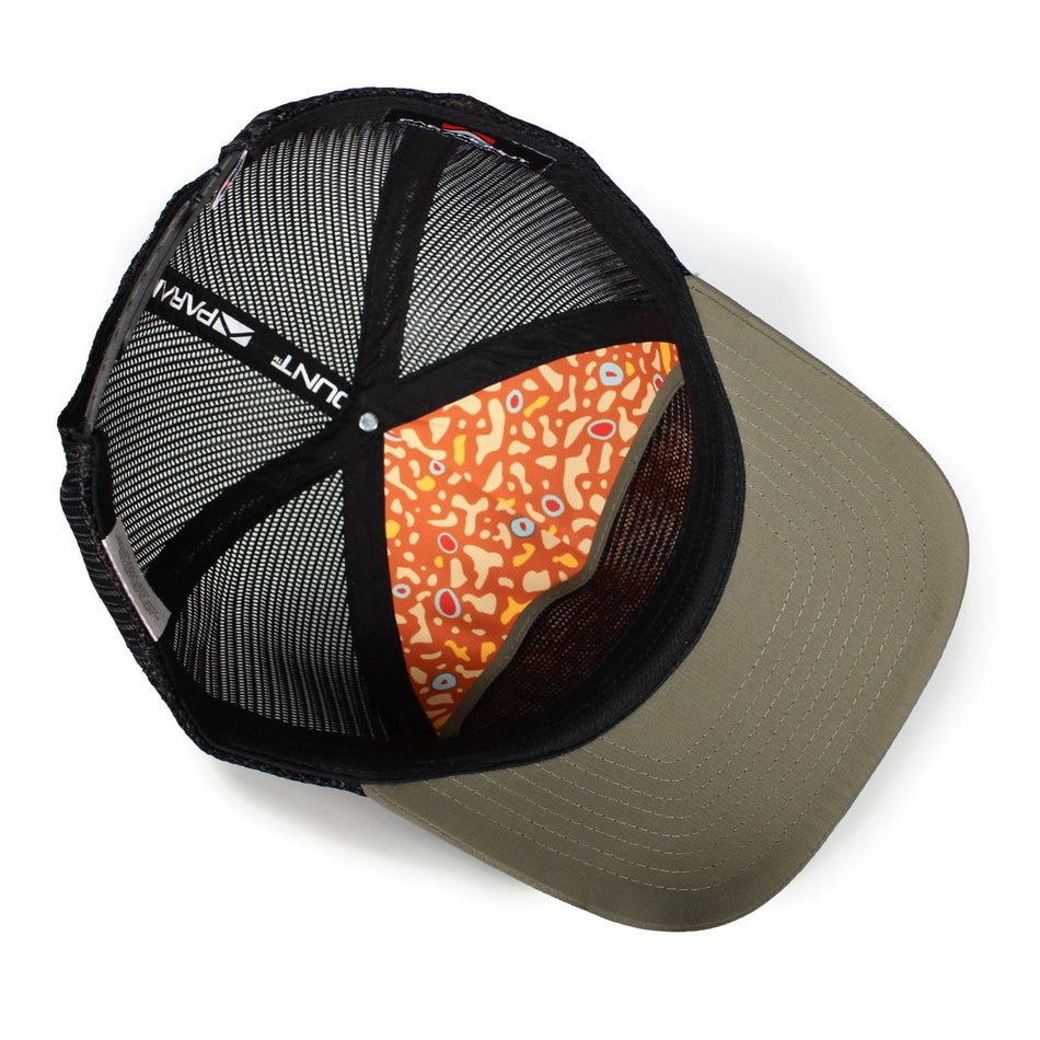 Brown Trout Tail Mesh Back 5 - Panel - Get Tight Gear