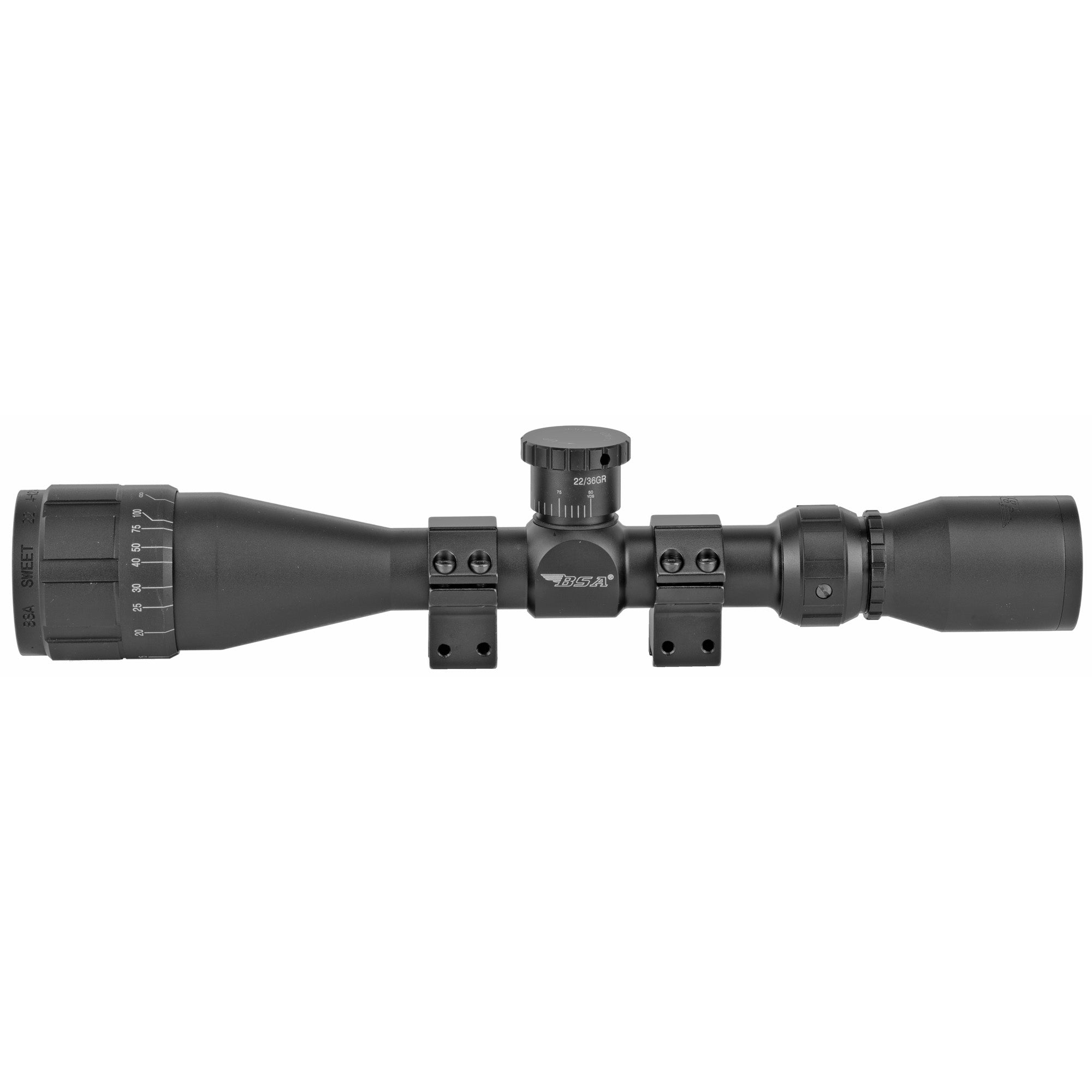 BSA SWEET 22 4 - 12X40 30/30 BLK - Get Tight Gear