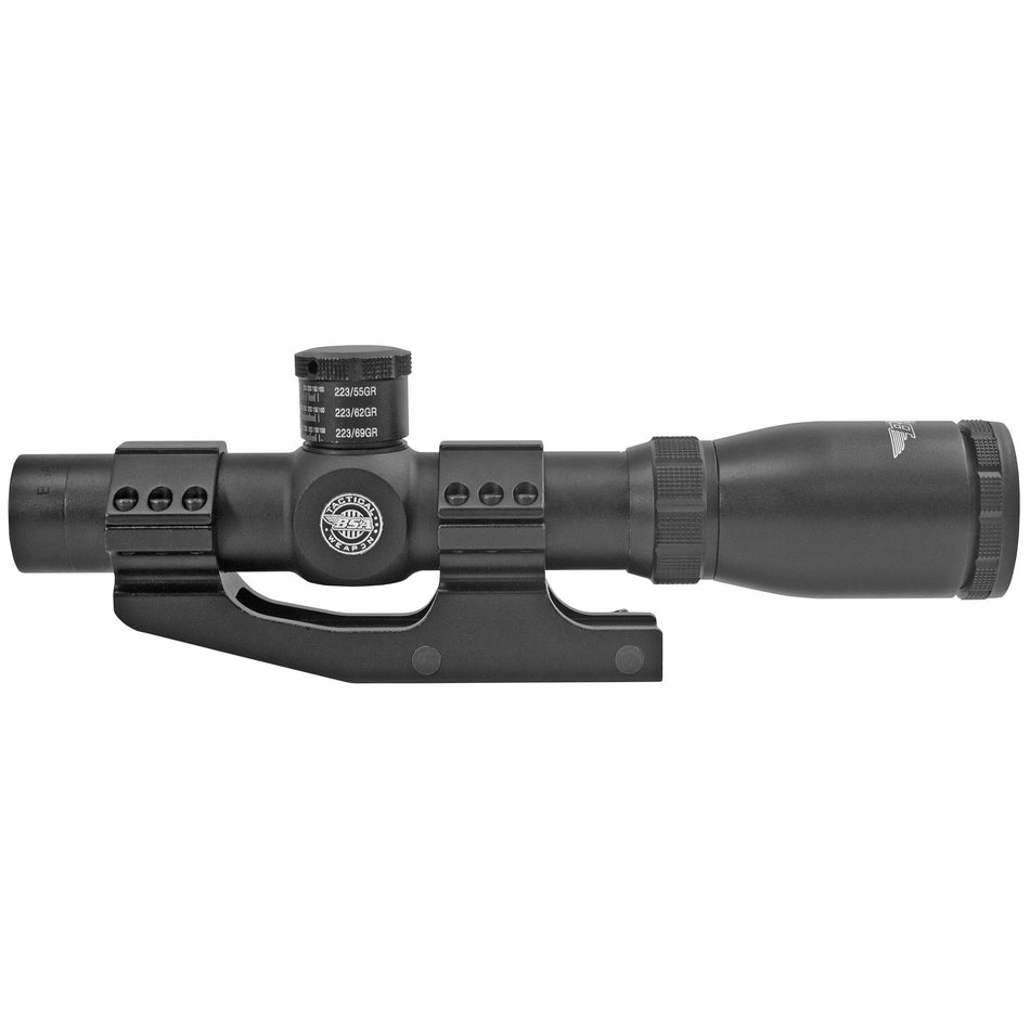BSA TACT WPN 1 - 4X24 MIL DOT BLK - Get Tight Gear