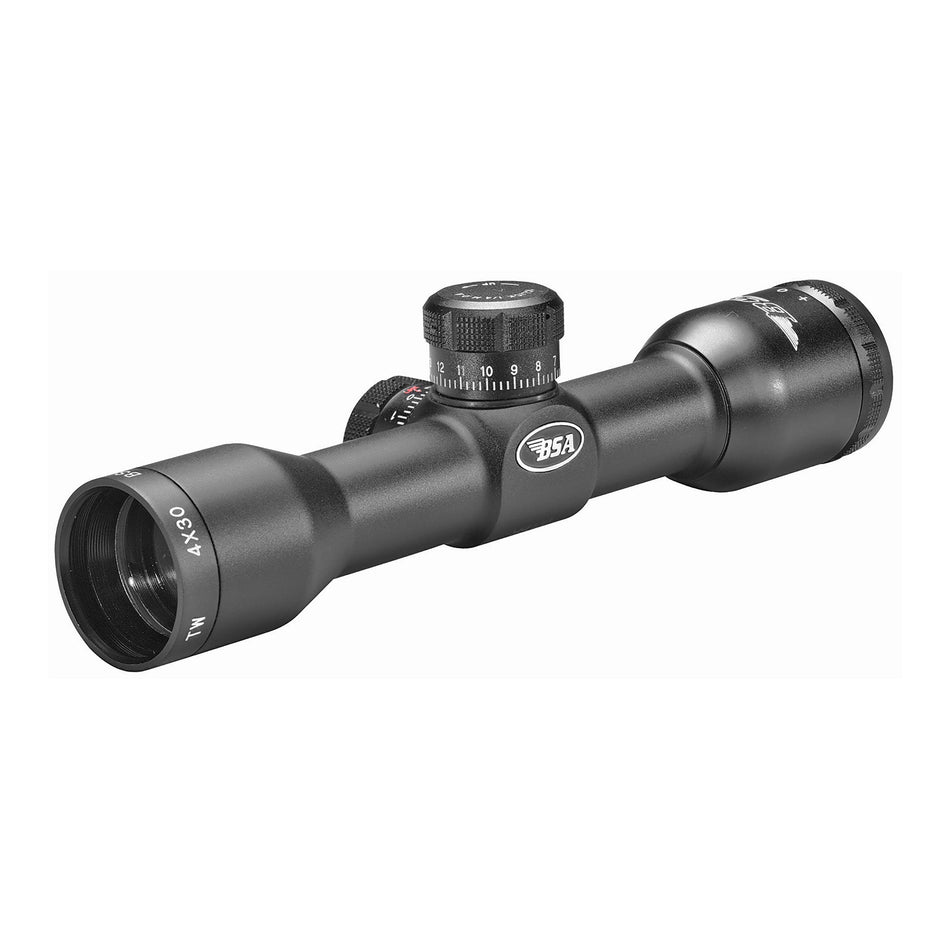 BSA TACT WPN 4X30 MIL DOT BLK - Get Tight Gear