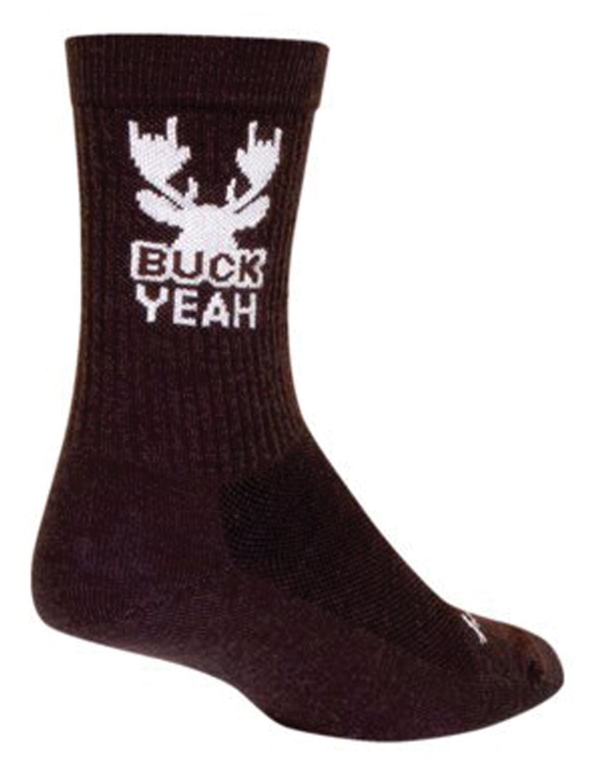 Buck Yeah 6" Wool Crew S/M - Get Tight Gear