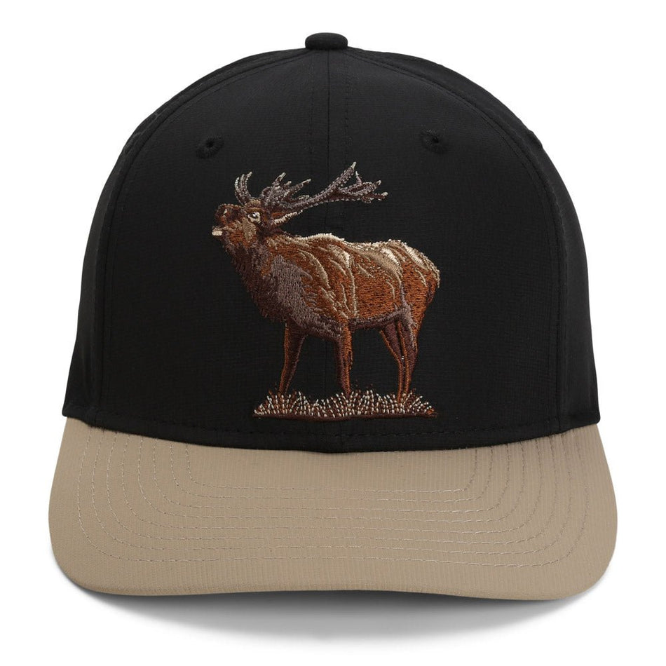 Bull Elk 6 - Panel Riverside Cap ComfortSnap Snapback - Get Tight Gear
