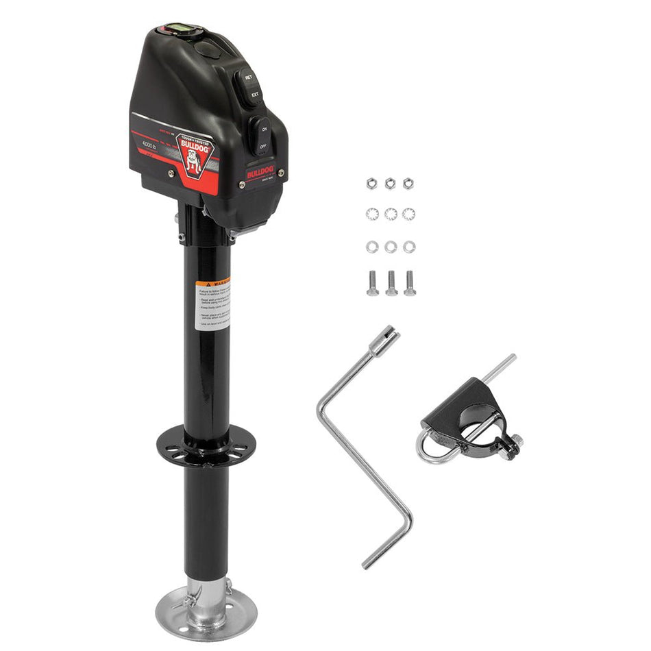 Bulldog 4,000lbs Powered A - Frame Jack - Black Case - Get Tight Gear
