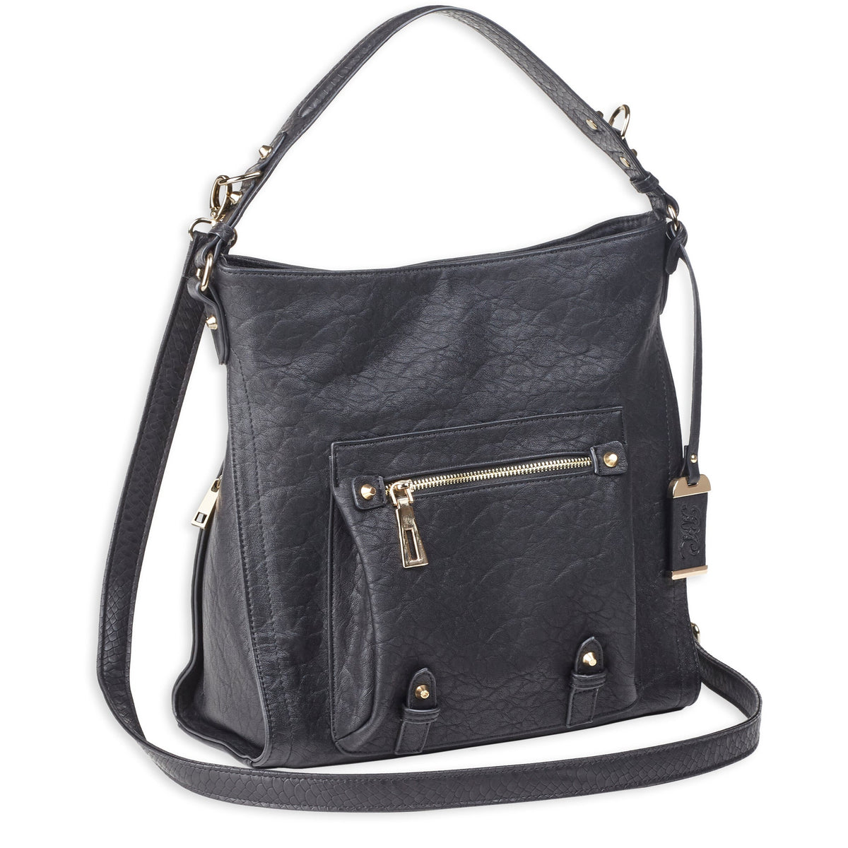 BULLDOG HOBO ANNA PURSE BLK - Get Tight Gear