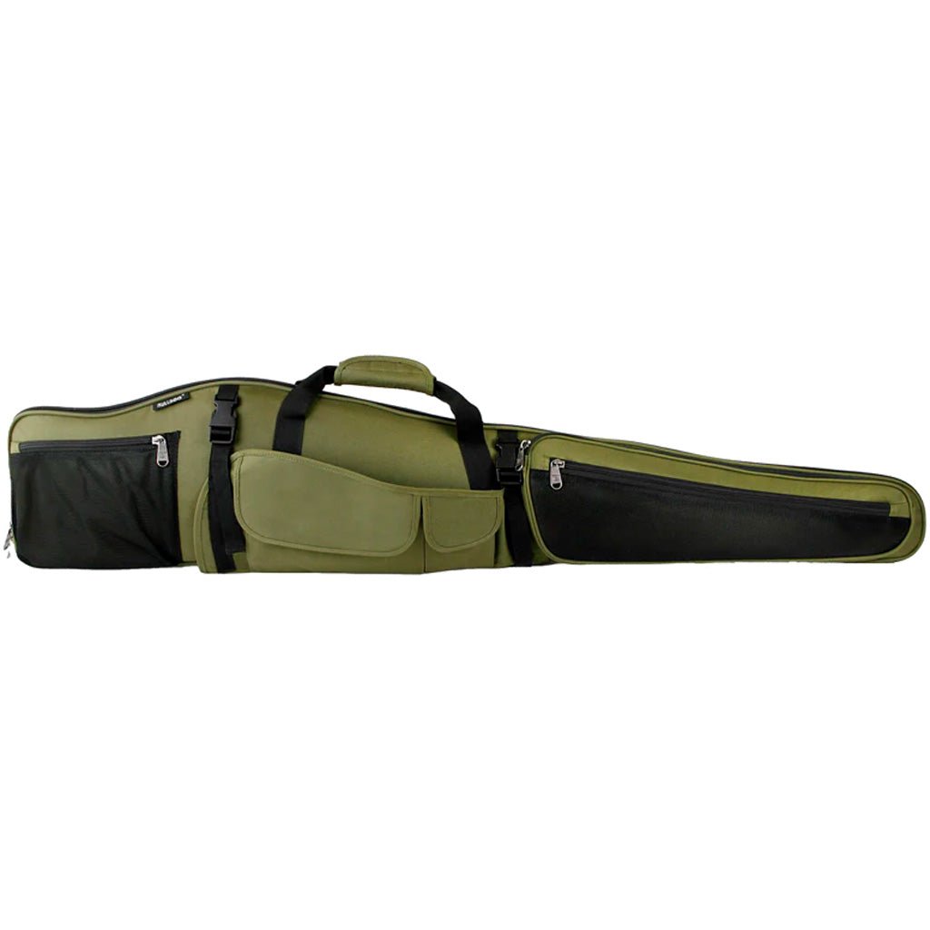 Bulldog Hunter Series Scoped Shotgun Case 52 in. Green/Black - Get Tight Gear
