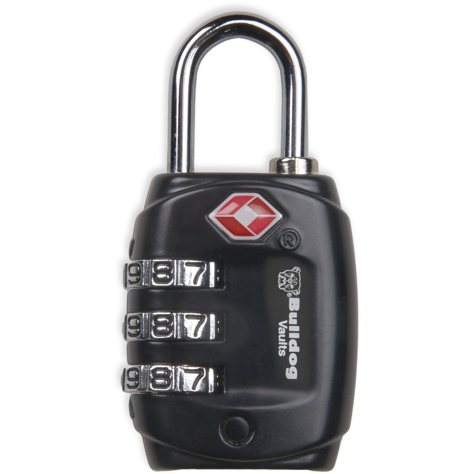 BULLDOG TSA LOCK W/STL SHCKL NON - CA - Get Tight Gear