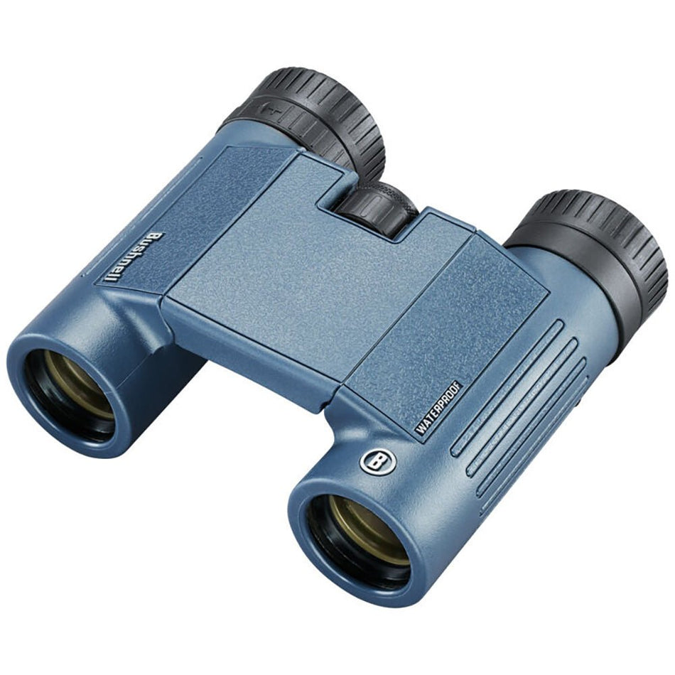 Bushnell 10x25mm H2O Binocular - Dark Blue Roof WP/FP Twist Up Eyecups - Get Tight Gear