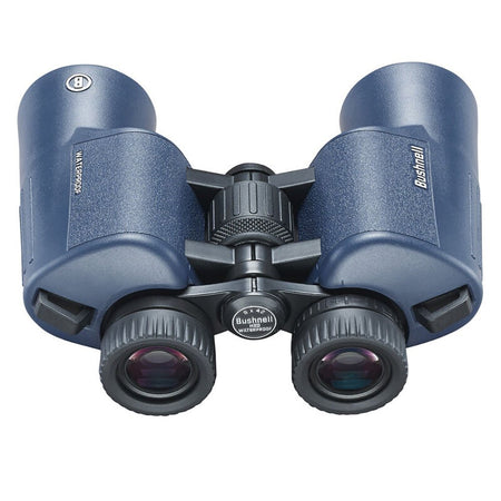 Bushnell 10x42mm H2O Binocular - Dark Blue Porro WP/FP Twist Up Eyecups - Get Tight Gear