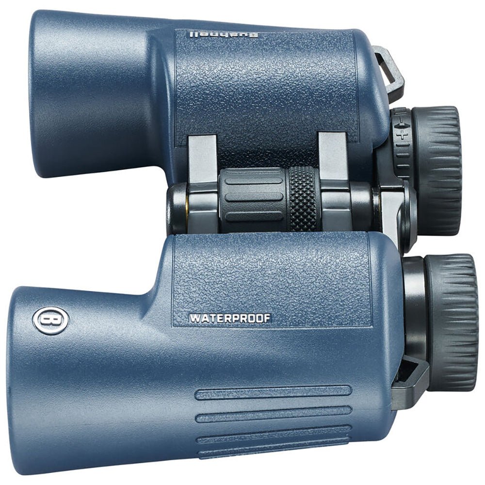 Bushnell 10x42mm H2O Binocular - Dark Blue Porro WP/FP Twist Up Eyecups - Get Tight Gear