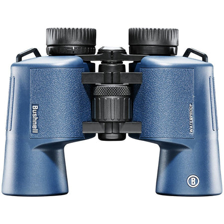 Bushnell 10x42mm H2O Binocular - Dark Blue Porro WP/FP Twist Up Eyecups - Get Tight Gear