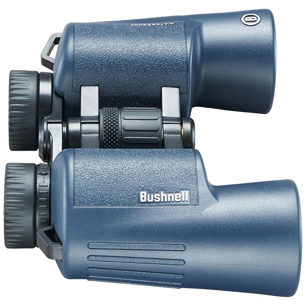 Bushnell 10x42mm H2O Binocular - Dark Blue Porro WP/FP Twist Up Eyecups - Get Tight Gear