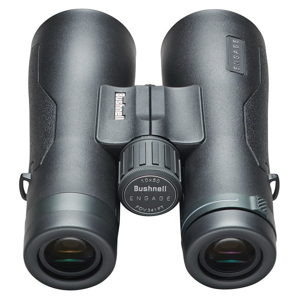 Bushnell 10x50mm Engage Binocular - Black Roof Prism ED/FMC/UWB - Get Tight Gear