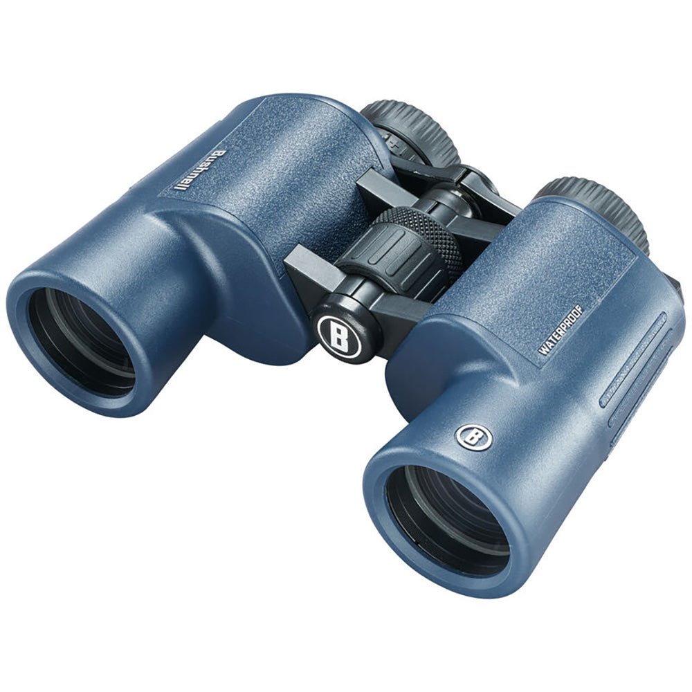Bushnell 12x42mm H2O Binocular - Dark Blue Porro WP/FP Twist Up Eyecups - Get Tight Gear