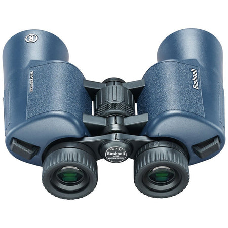 Bushnell 12x42mm H2O Binocular - Dark Blue Porro WP/FP Twist Up Eyecups - Get Tight Gear