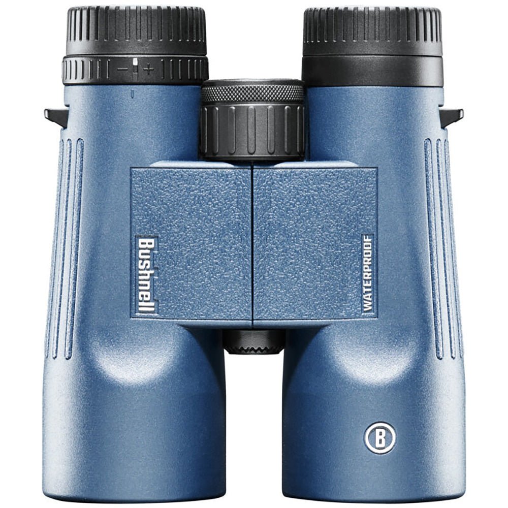 Bushnell 8x42mm H2O Binocular - Dark Blue Roof WP/FP Twist Up Eyecups - Get Tight Gear
