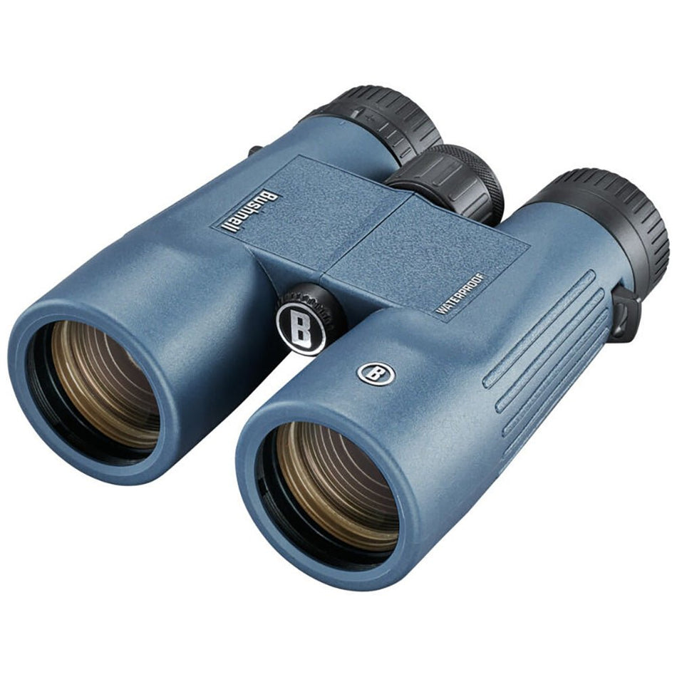 Bushnell 8x42mm H2O Binocular - Dark Blue Roof WP/FP Twist Up Eyecups - Get Tight Gear