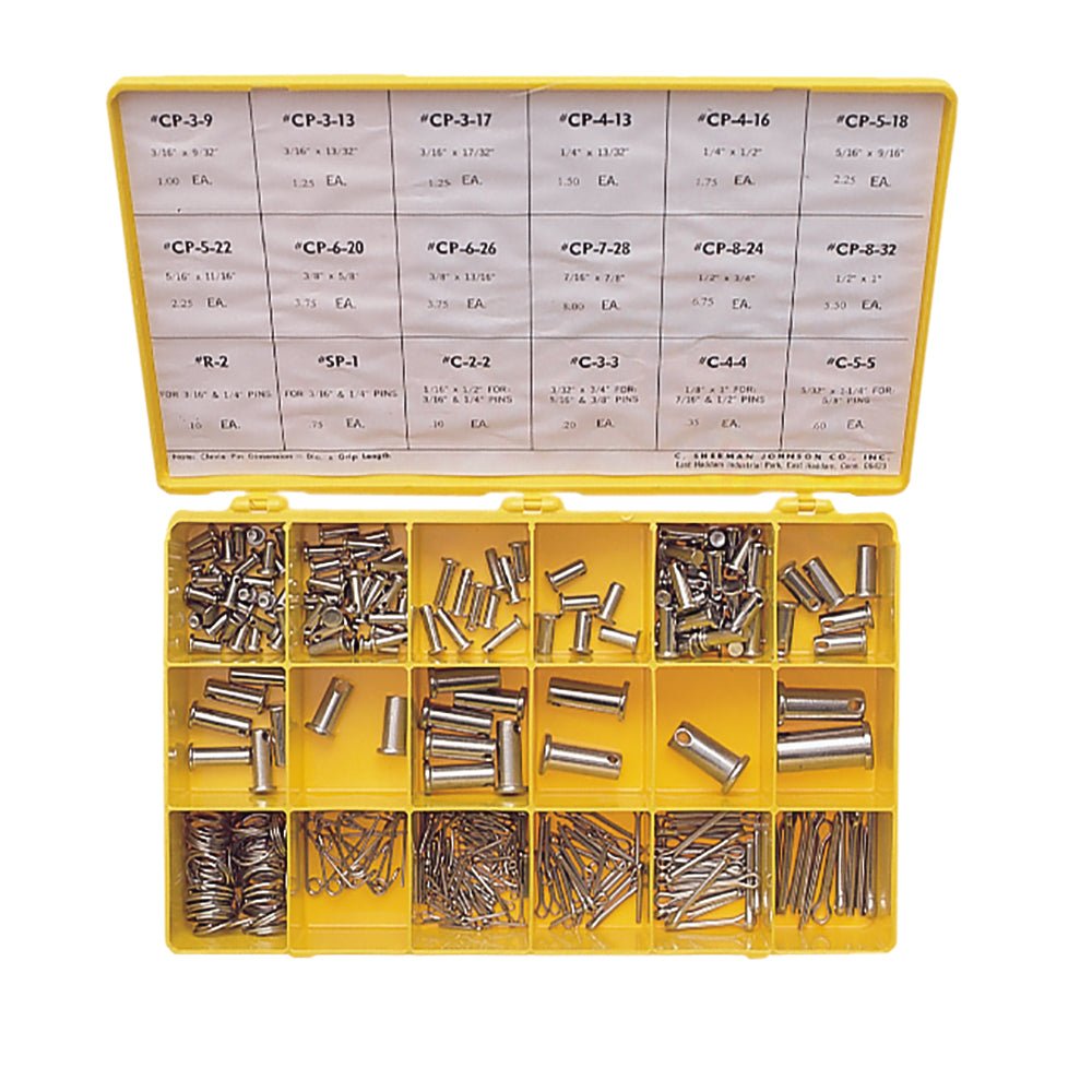 C. Sherman Johnson Cotter, Ring & Clevis Pin Parts Kit - Get Tight Gear