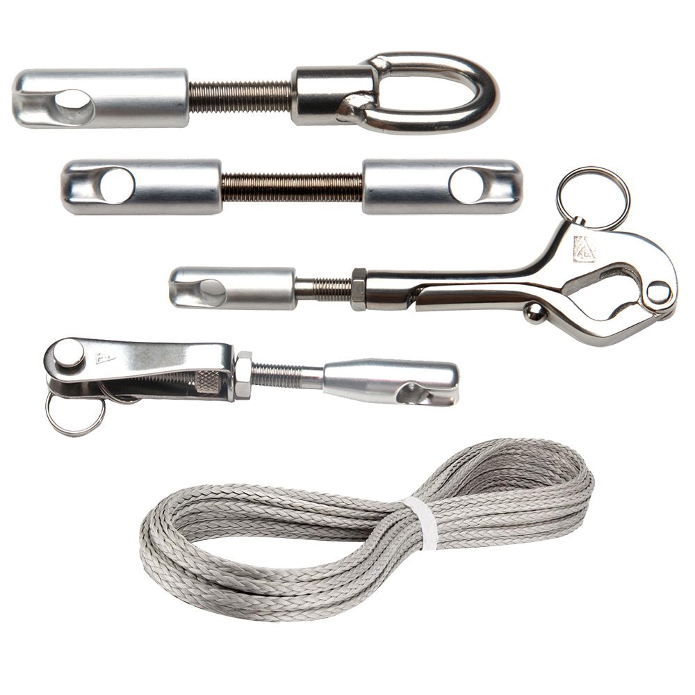 C. Sherman Johnson Splice Line Gate Kit - Midship f/One Side - Get Tight Gear