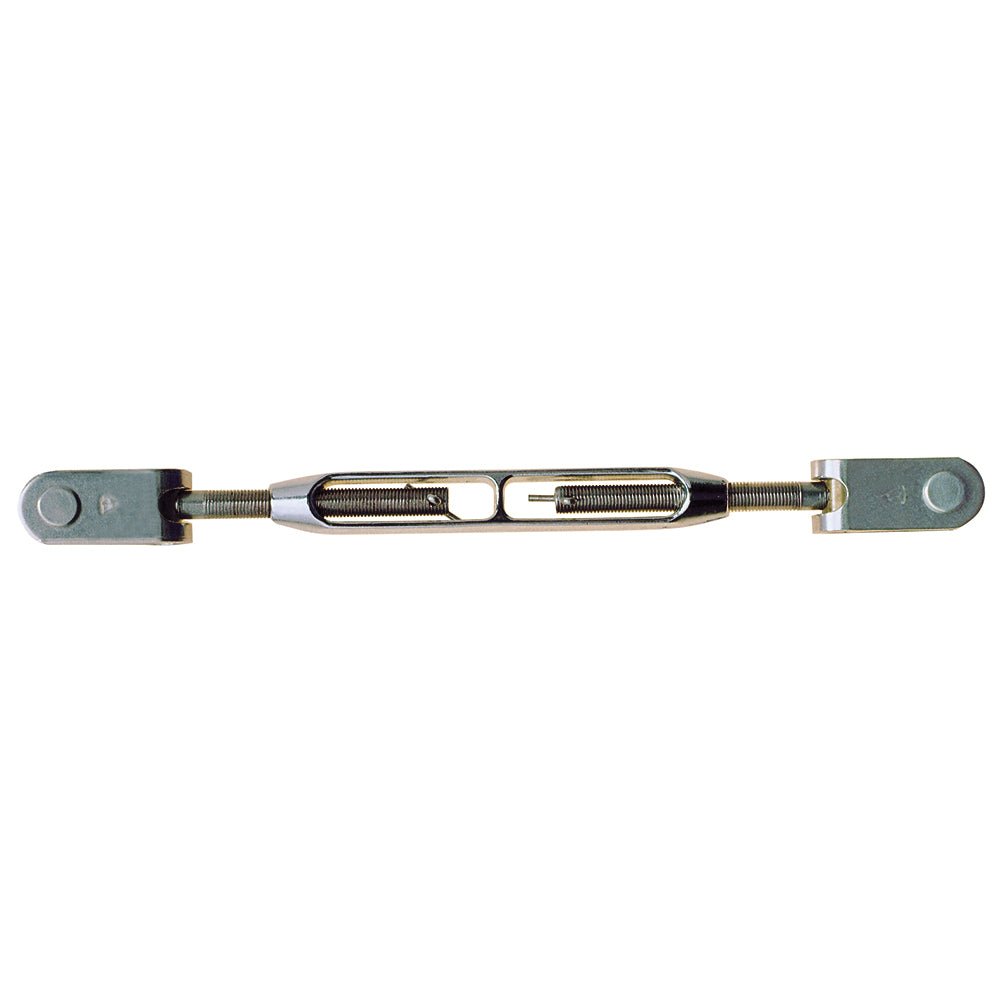 C. Sherman Johnson T - Style Jaw/Jaw Open Body Turnbuckle - 1/4 - 28 Thread Size - Get Tight Gear