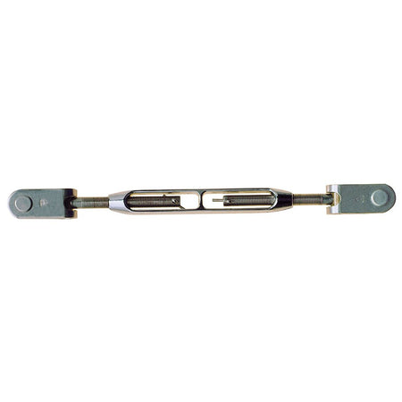 C. Sherman Johnson T - Style Jaw/Jaw Open Body Turnbuckle - 1/4 - 28 Thread Size - Get Tight Gear