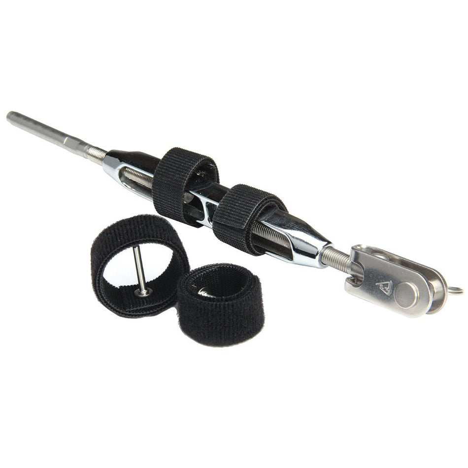 C. Sherman Johnson Wrap Pins Hook & Loop Pin Locking Devices f/Open Body Turnbuckles 1/4" - 2 - Pack - Get Tight Gear